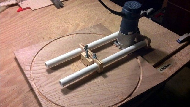 Perfect Circle Using a Router